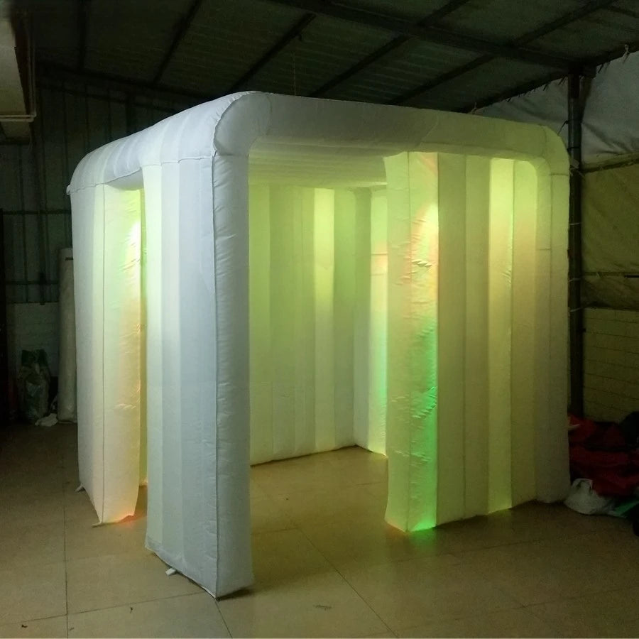 Station with Color Light New Led Booth Top Quality Inflatable Photo Booth Inflatable Wedding Photo Booth Party