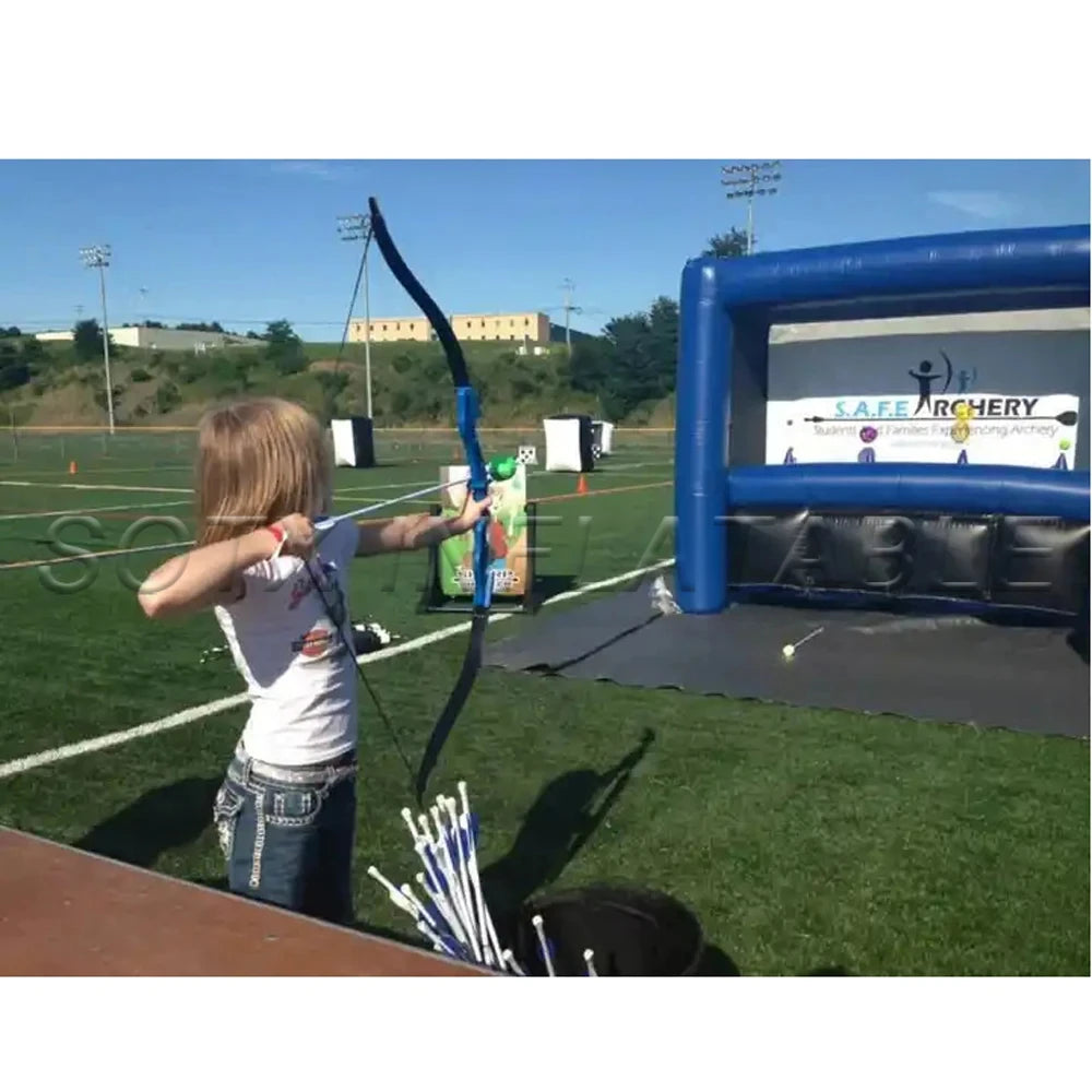 For Adults And Kids Newest Safe Oxford Inflatable Archery Target Shooting Gallery Tag Inflatable Hover Ball Game