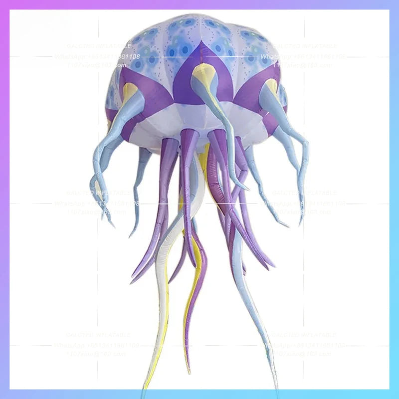 Mall Night Club Bar Marine Life Inflatable Cartoon Dream Jellyfish Air Model theme park hanging lights props