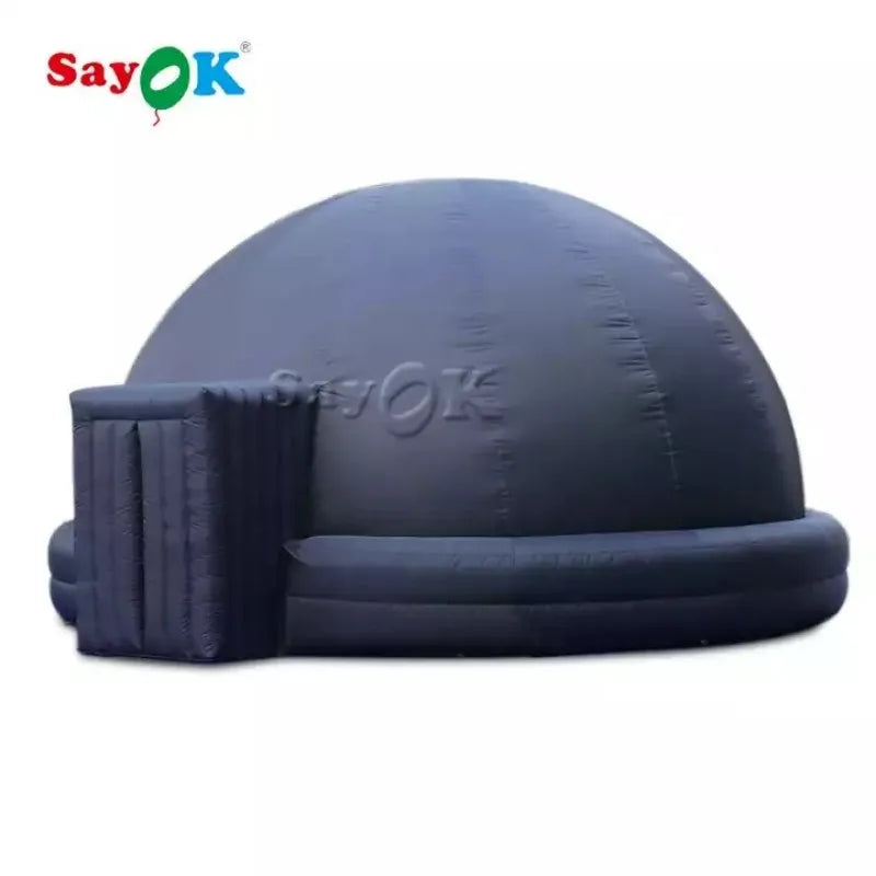 Giant Inflatable Planetarium Dome Tent Planetarium Projection Dome With Floor Mat For Outdoor School Teaching Planetarium