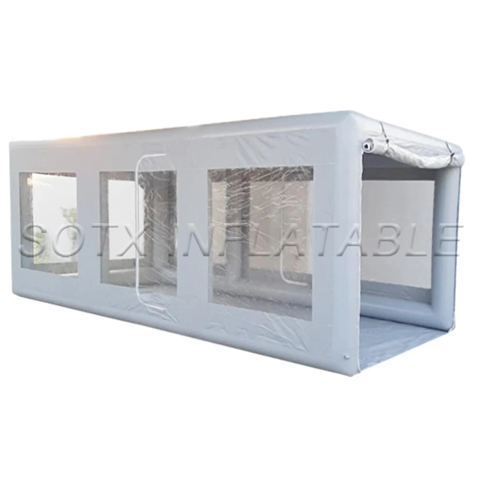 with Fatory Price Durable Outdoor Customized Inflatable Car Garage Tent Mobile Inflatable Car Wash Tent