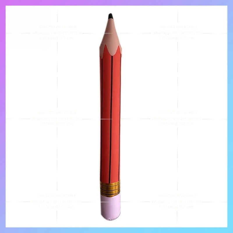 Learning Stationery 2B pencil Inflatable Pencil Air Model art student art exhibition childhood memories of lighting advertising