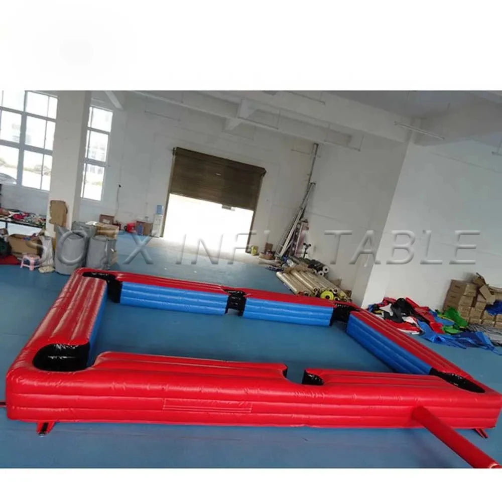 Snooker Soccer Field Attractive Inflatable Snooker Ball Game Playground Football Pool Table With Balls Inflatable Billiard Ball