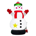 Christmas Decorations 16.4ft Inflatables Snowman Giant Inflatable Snowman Model for Christmas Indoor Outdoor Garden
