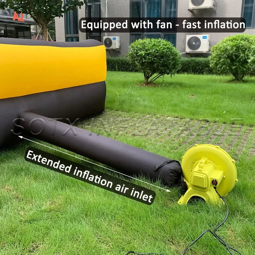 School Family Summer Camp Activity Inflatable Gaga Ball Pit Gagaball Court Portable And Easy To Set Up For Outdoor Indoor