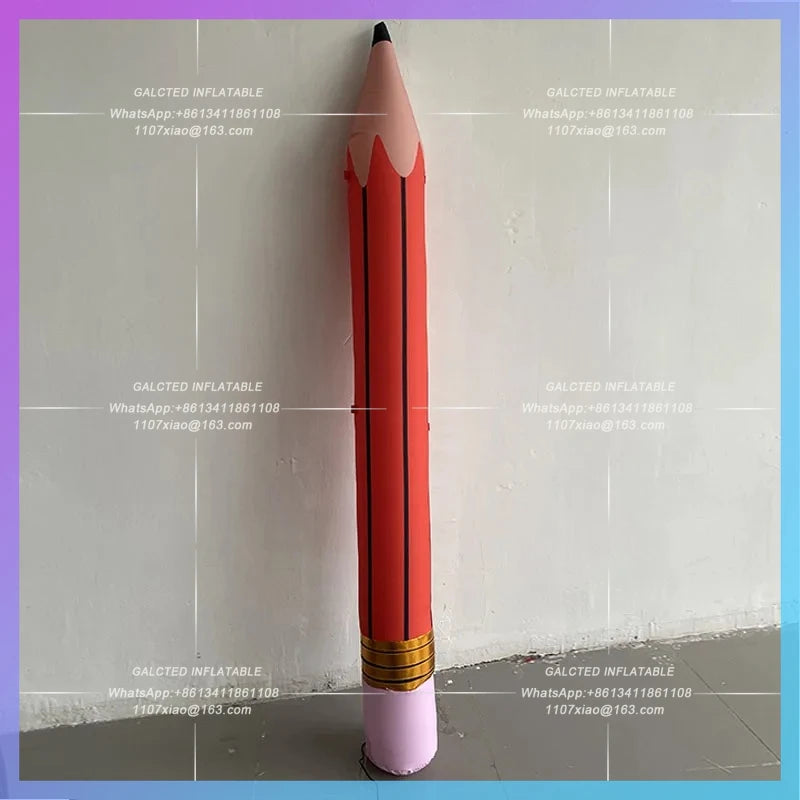 Learning Stationery 2B pencil Inflatable Pencil Air Model art student art exhibition childhood memories of lighting advertising