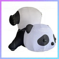 National Treasure City landmark Giant inflatable panda model China zoo playground atrium lighting decoration props