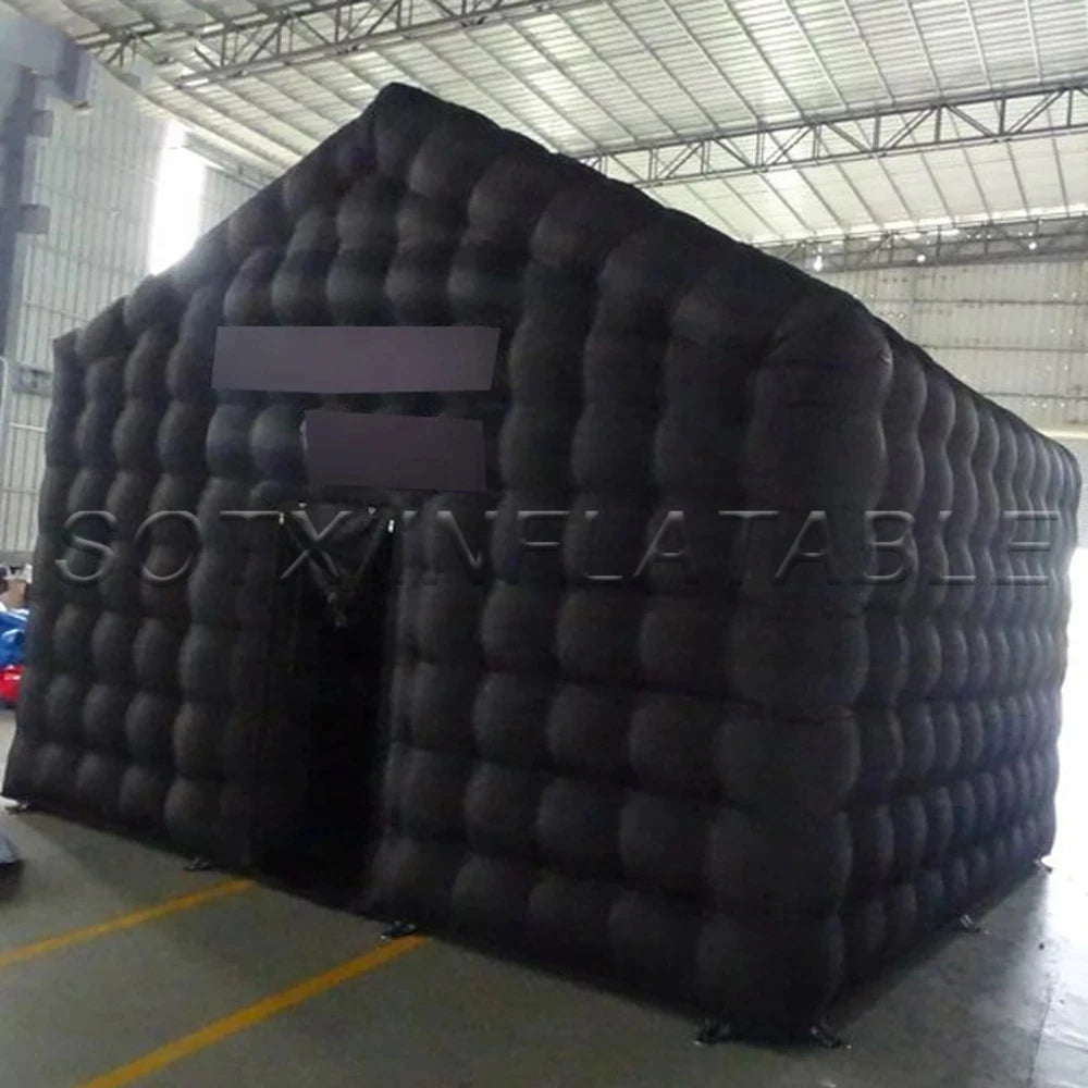 Tent inflatable nightclu Commercial inflatable Black tent Portable inflatable disco tent mobile night club Inflatable Cube Party