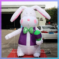 Inflatable Toys Decorative Hare Toy Cute Inflatable Rabbit Cartoon Easter Bunny Various For Advertising