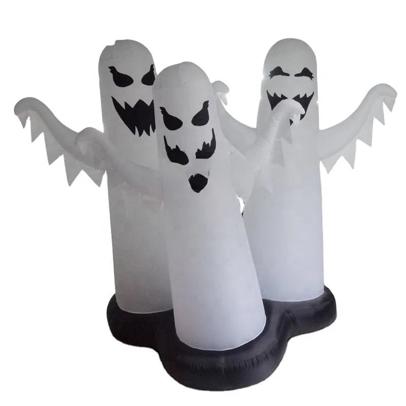 Halloween Party Outdoor Inflatable Halloween Decoration Inflatable Halloween LED Ghost Model with Led Light for