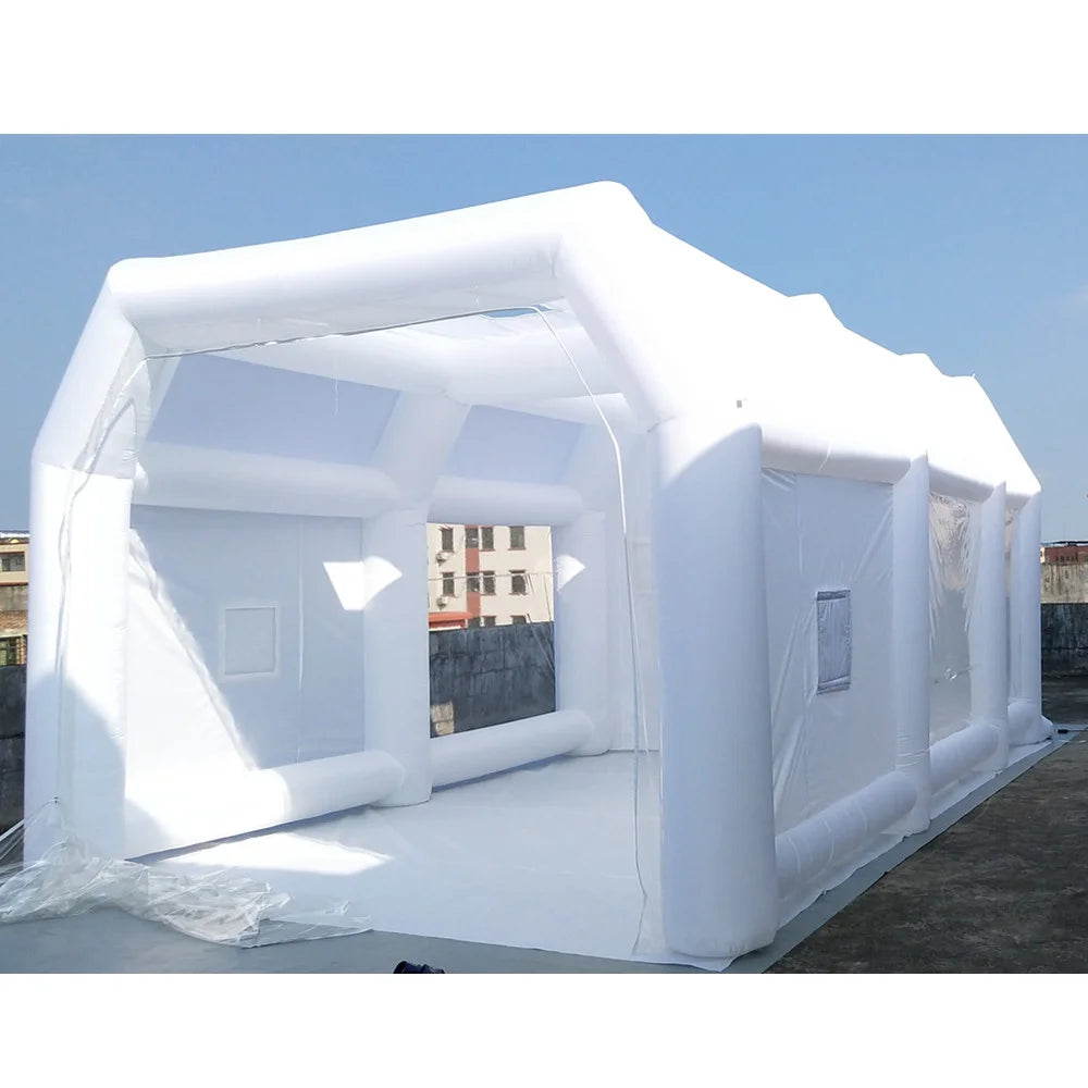 For Car Washing Hot salling Portable Inflatable Spray Booth Rental, Inflatable Paint Booth tent Hire Including Air Blower