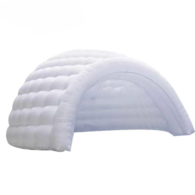 Outdoor Icegloo House 5m Giant Inflatable Dome Tent with Big Opennings LED Lighted Inflatable Igloo Tent Air Marquee