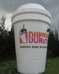 with advertising logo advertising replica product inflatable mug for store opening