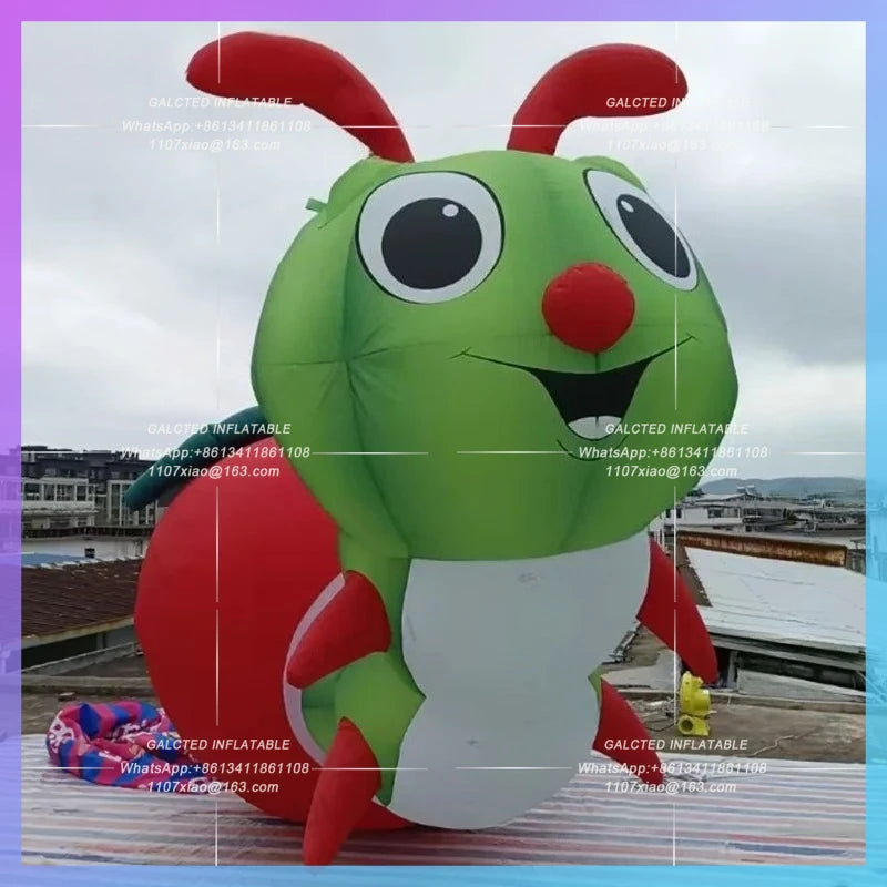 inflatable ant apple cute cartoon animal Factory customize 3meter forest farm plant fruit plant healthy food advertising