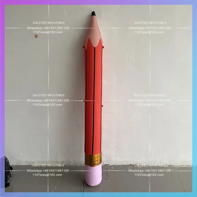 Learning Stationery 2B pencil Inflatable Pencil Air Model art student art exhibition childhood memories of lighting advertising