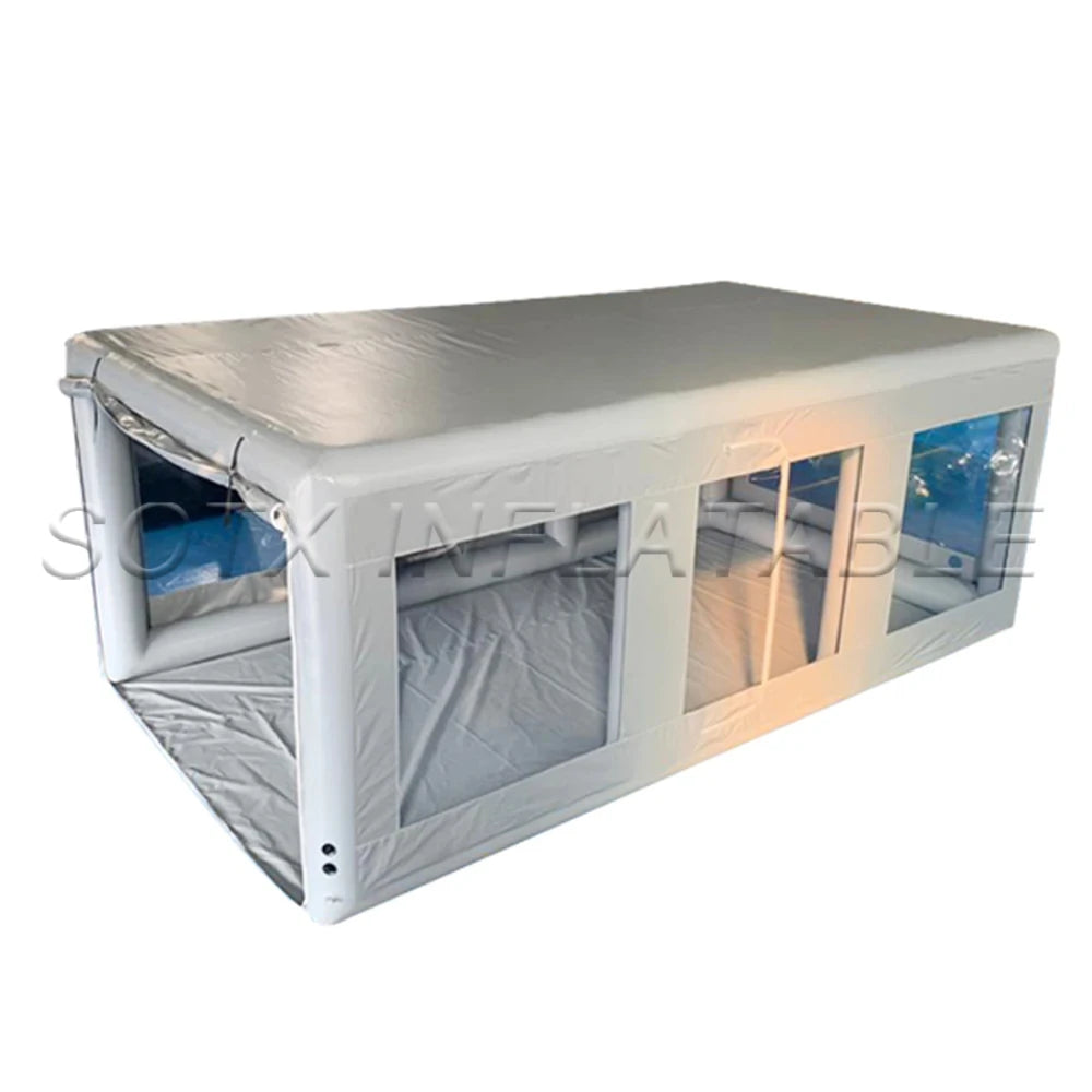 with Fatory Price Durable Outdoor Customized Inflatable Car Garage Tent Mobile Inflatable Car Wash Tent