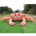 Lifelike Giant Inflatable Crab Blow Up Seafood For Advertisement Restaurant Roof Decoration