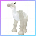 white camels animal zoo advertising hot desert inflatable camel