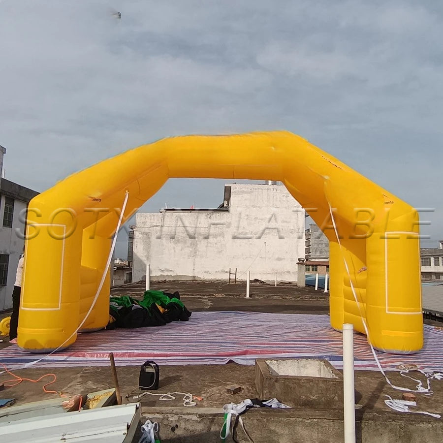 Event Sports Gate 6mW x 3.8mH or Custom Inflatable Arch Entrance Inflatable Archway Start Finish Line Racing Arch for