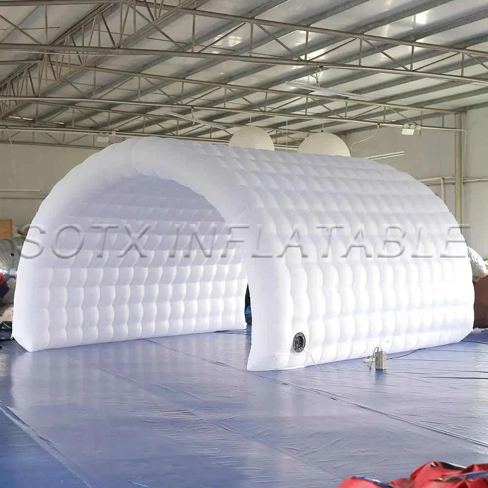 Exhibition Promotion 5m Giant Inflatable Sports Tunnel Entrance Portable Inflatable Tunnel Entrance Tent for Sports Event
