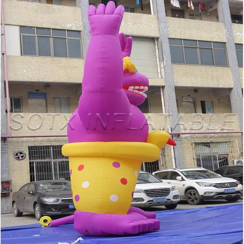 Event Activity Park Decorati Giant Inflatable Gorilla Model Inflatable Gorilla with Air Blower for Commercial Advertising