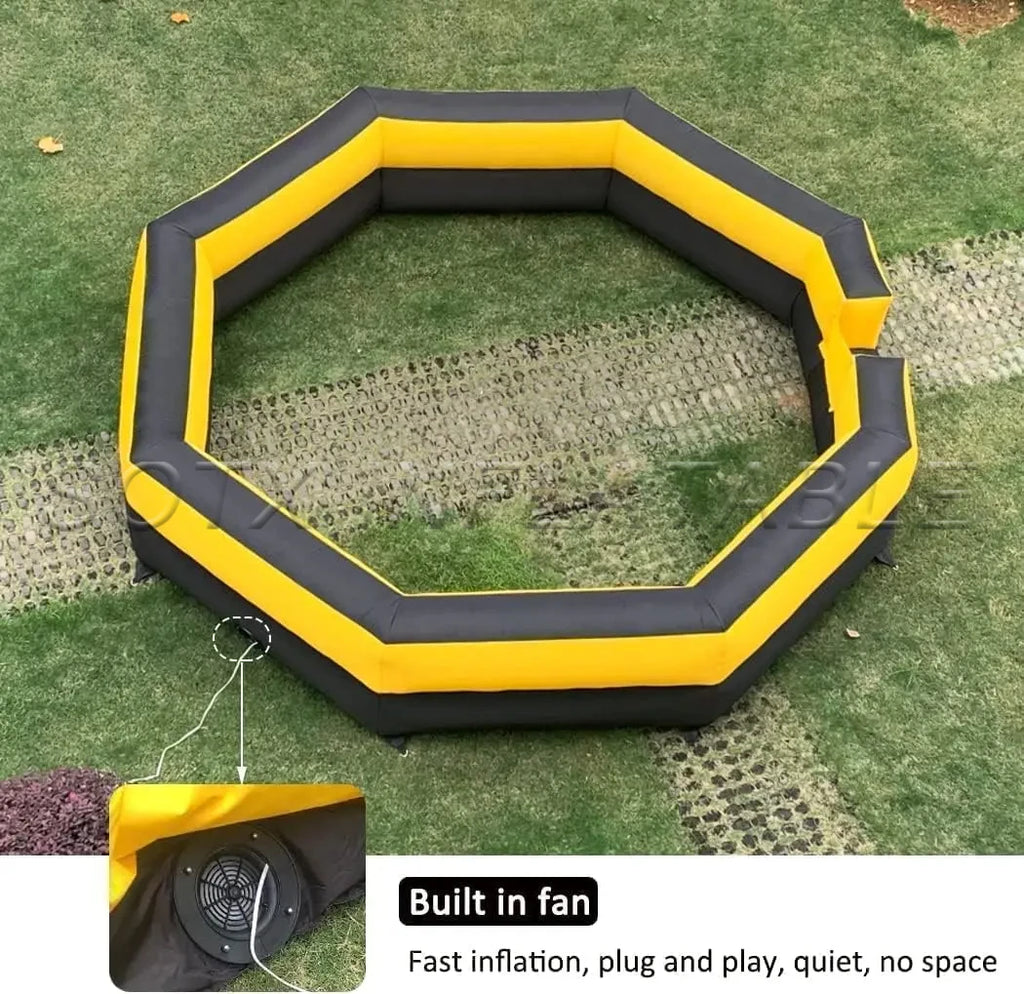 School Family Summer Camp Activity Inflatable Gaga Ball Pit Gagaball Court Portable And Easy To Set Up For Outdoor Indoor