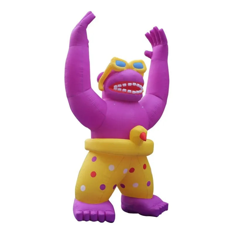 Event Activity Park Decorati Giant Inflatable Gorilla Model Inflatable Gorilla with Air Blower for Commercial Advertising