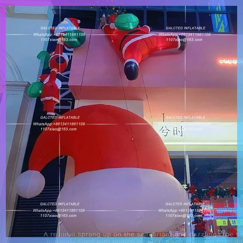 inflatable hat santa claus hat Giant christmas  for new year decoration