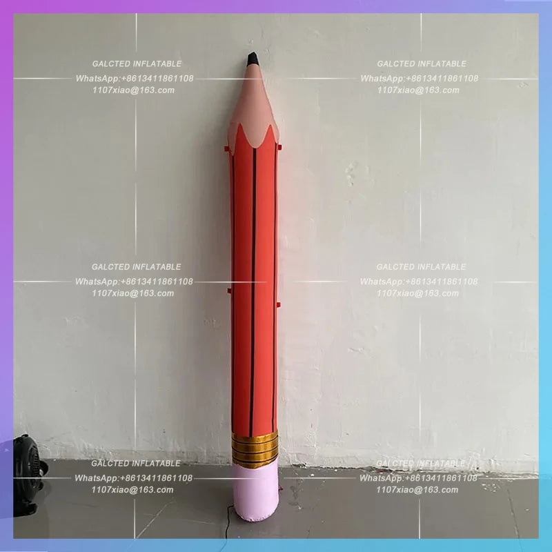 Learning Stationery 2B pencil Inflatable Pencil Air Model art student art exhibition childhood memories of lighting advertising