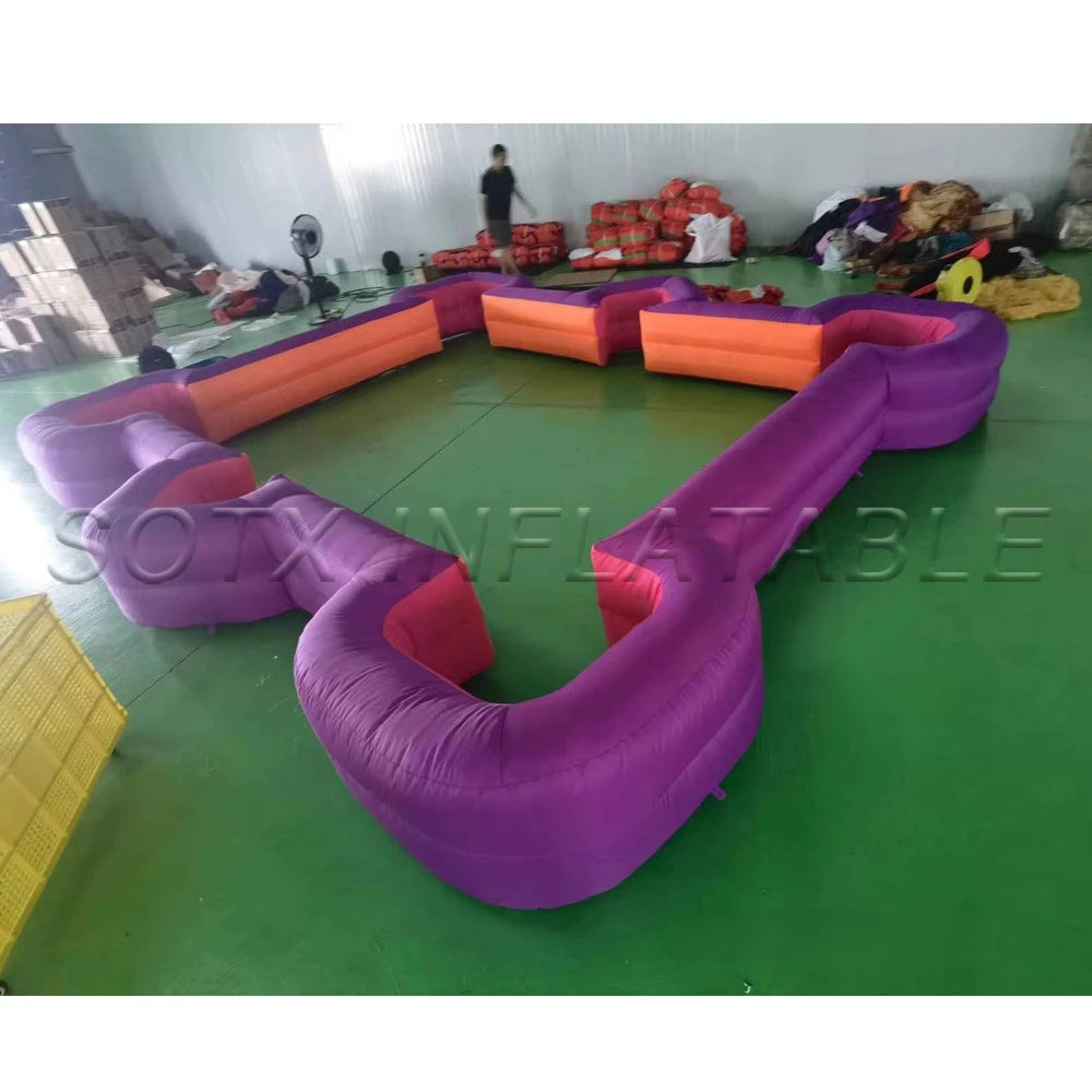 Billard For Interactive Game Large Footpool Inflatable Snooker Football Pool Table With 16 Balls Funny Inflatable Soccer