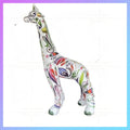 Graffiti Giraffe Model DIY ethnic Giant inflatable cartoon pattern landscape tourism activities lighting advertising props